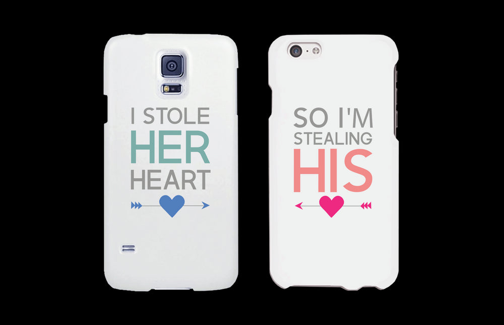 I Stole Her Heart So I'm Stealing His Couple Phone Cases