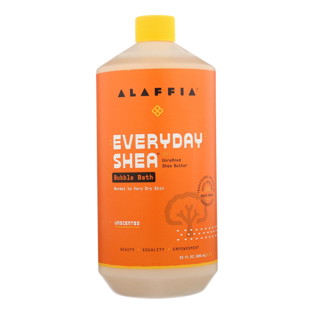 Everyday Shea Moisturizing Unscented Bubble Bath - 1 Each - 32 Fz