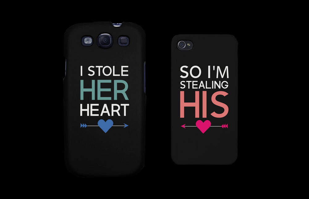 I Store Her Heart, So I'm Stealing His Cute Couple Matching Phone Cases