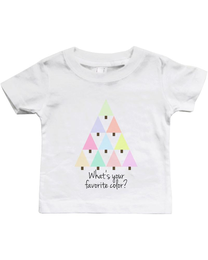 Favorite Color White Baby Shirt Cute Infant T-Shirt