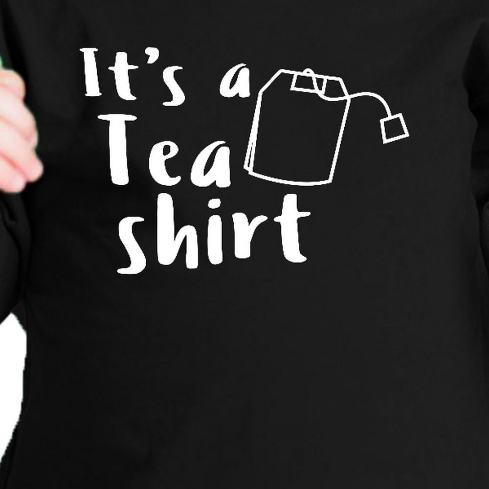 It's A Tea Shirt Black Infant Baby T Shirt Cotton Cute Design Top