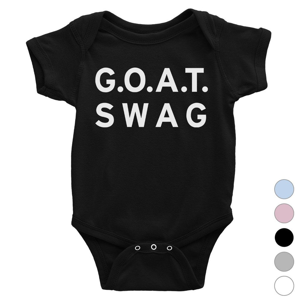 365 Printing GOAT Swag Baby Bodysuit Gift For Baby Shower Cute Infant Jumpsuit