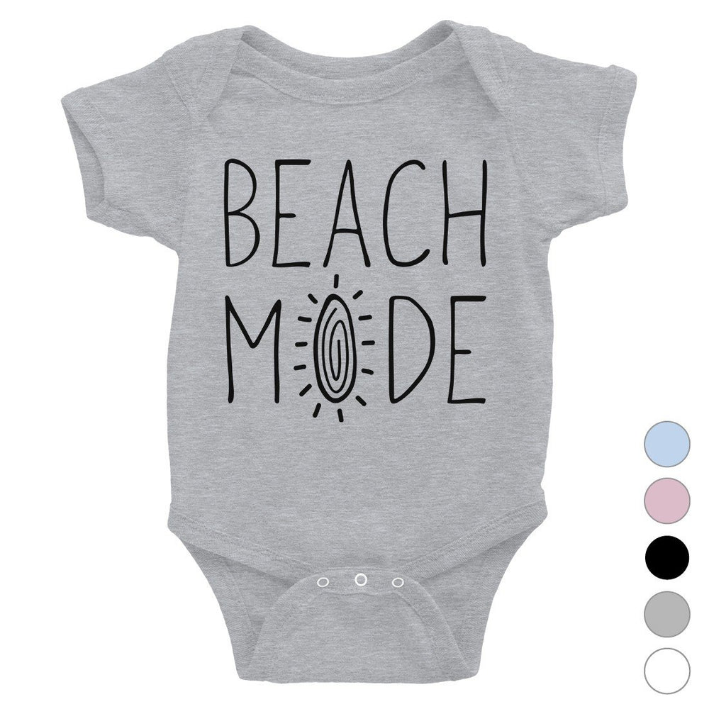 365 Printing Beach Mode Baby Bodysuit Gift For Baby Shower Cute Infant Jumpsuit