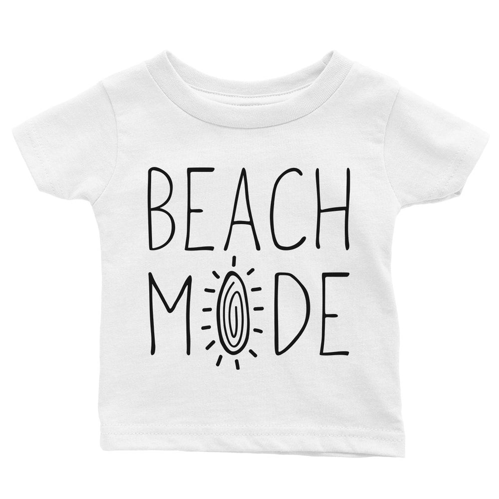 365 Printing Beach Mode Baby Graphic TShirt Gift For Baby Shower Cute Infant Tee