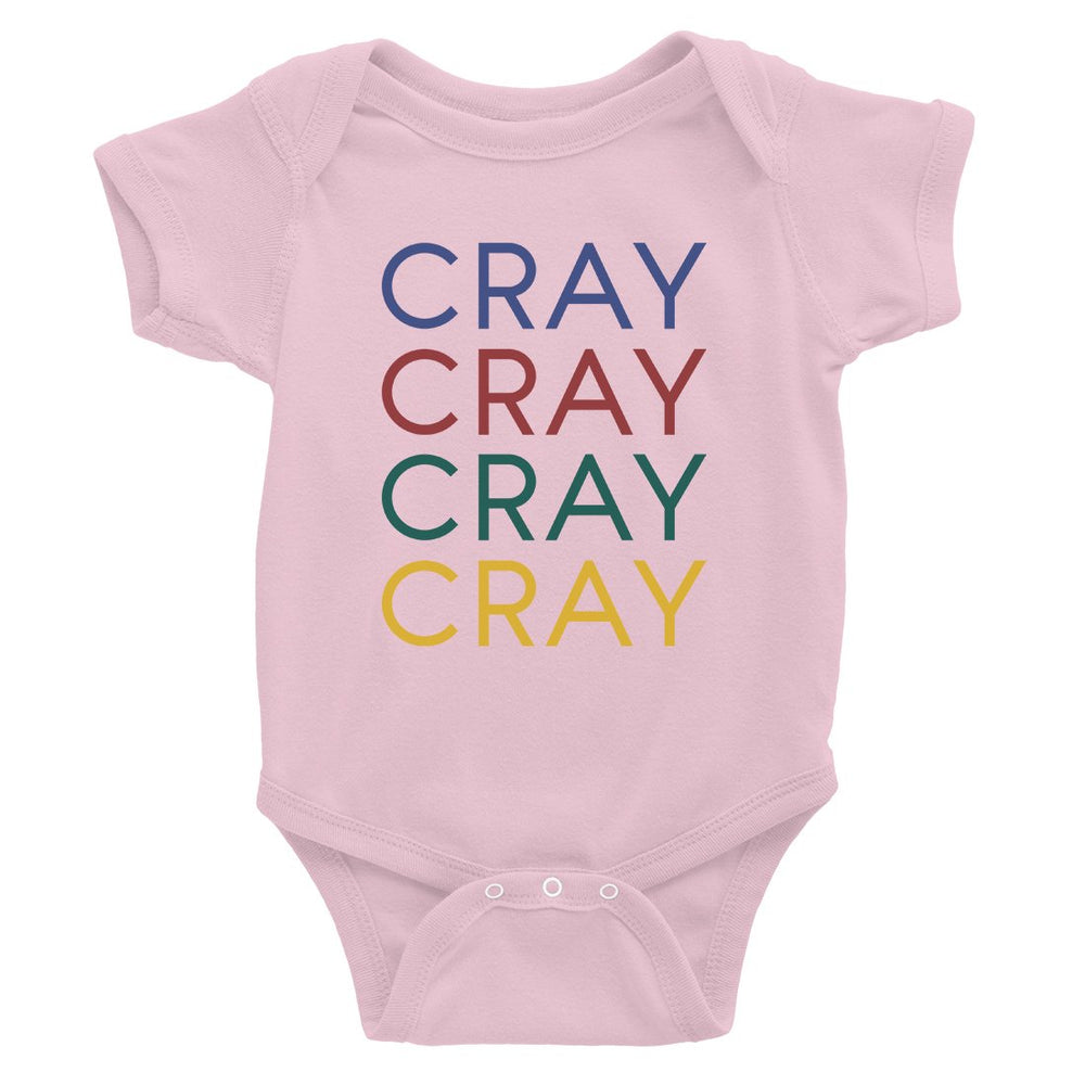 365 Printing Cray Funny Baby Bodysuit Gift For Baby Shower Cute Infant Jumpsuit