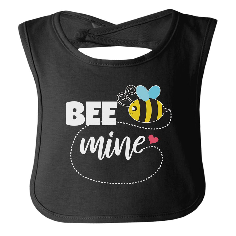 Bee Mine Baby Teething Bib Cute Baby Shower Gift Newborn Baby Bib