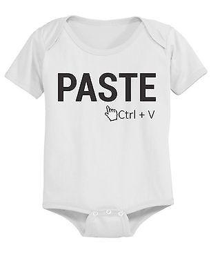 Parent and Child Matching T-Shirt and Bodysuit Set - Copy and Paste