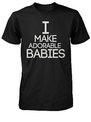 I Make Adorable Babies T-Shirt and The Adorable Baby Bodysuit Matching Set