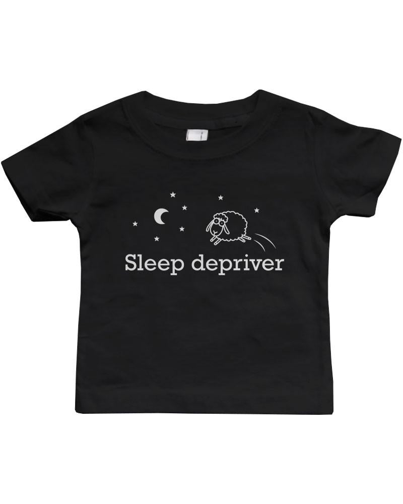 Daddy and Baby Matching T-Shirt Set - Sleep Deprived & Depriver Infant Tee