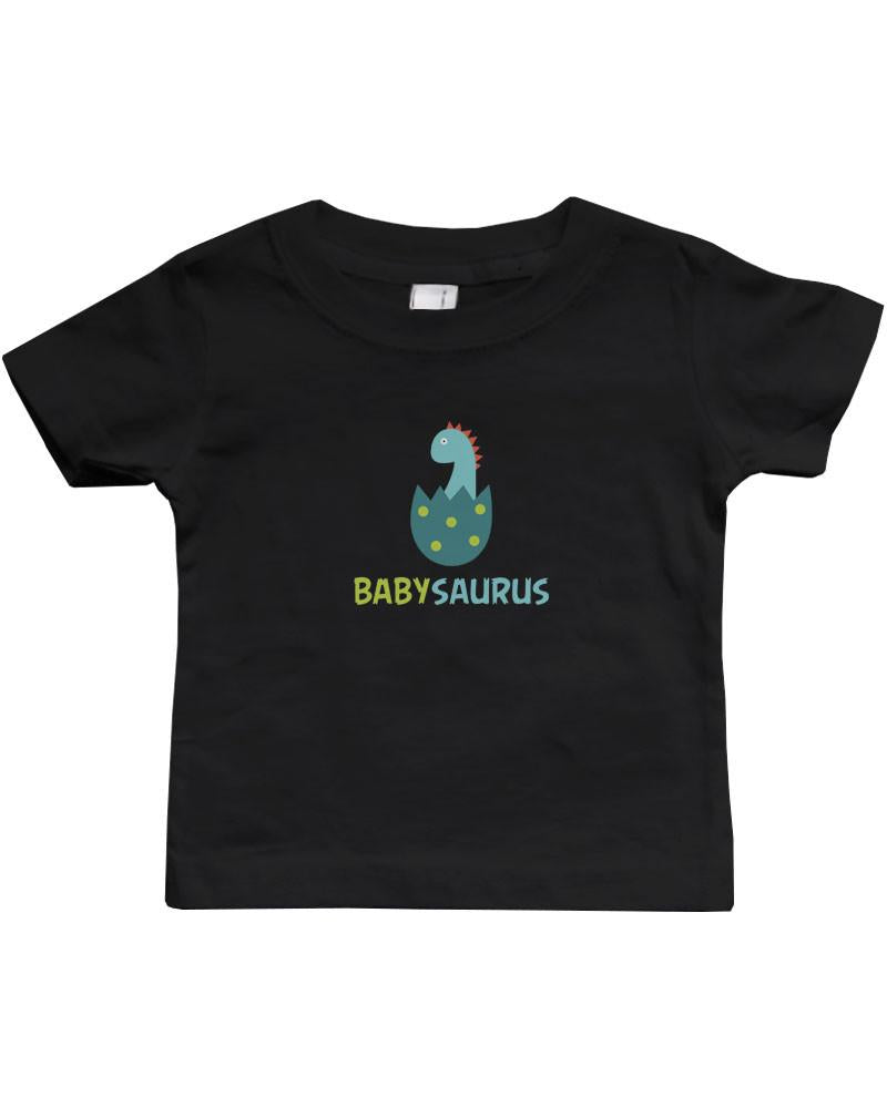 Daddy and Baby Matching T-Shirt Set - Papasaurus, Babysaurus