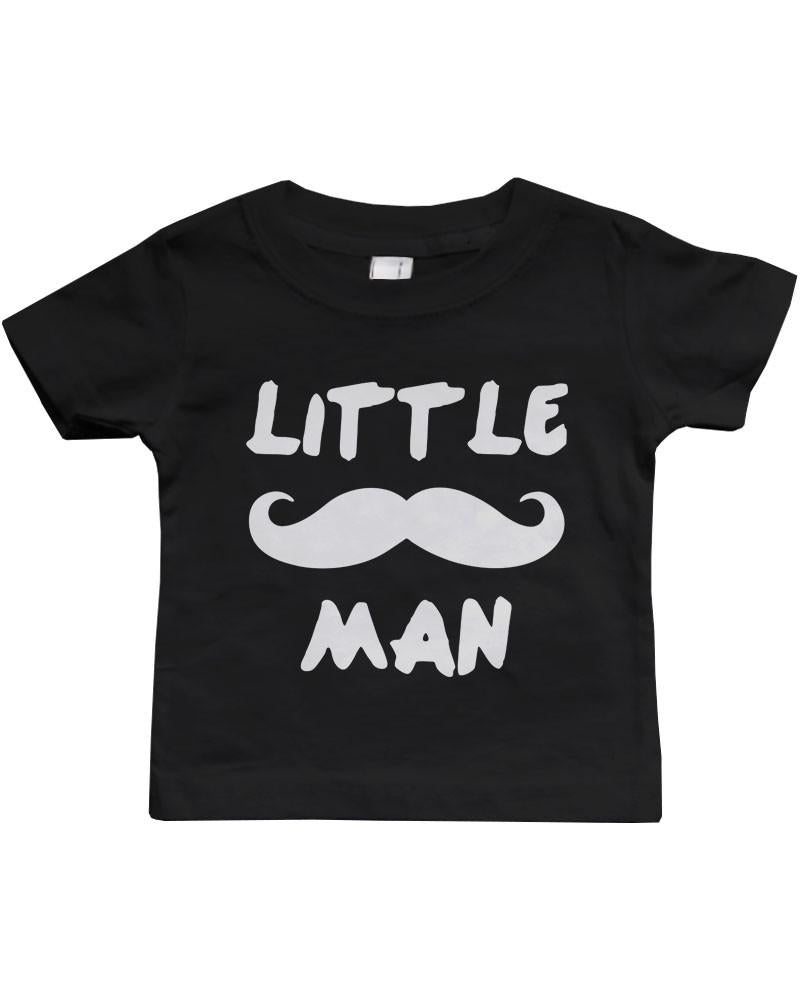 Daddy and Baby Matching T-Shirt Set - Big Man Little Man Infant Tee