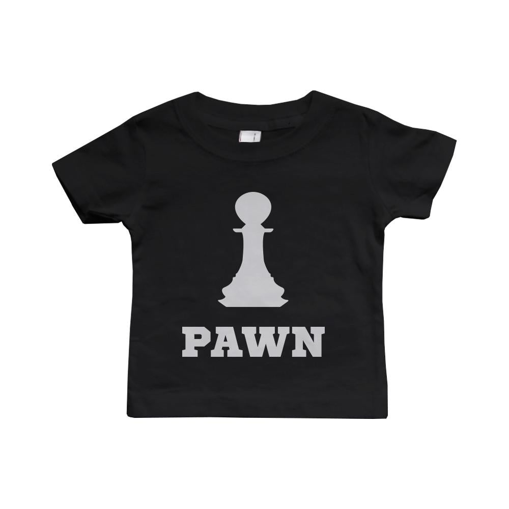 Chess Pieces Family Matching Shirts King Queen Parents and Pawn Infant Bodysuit