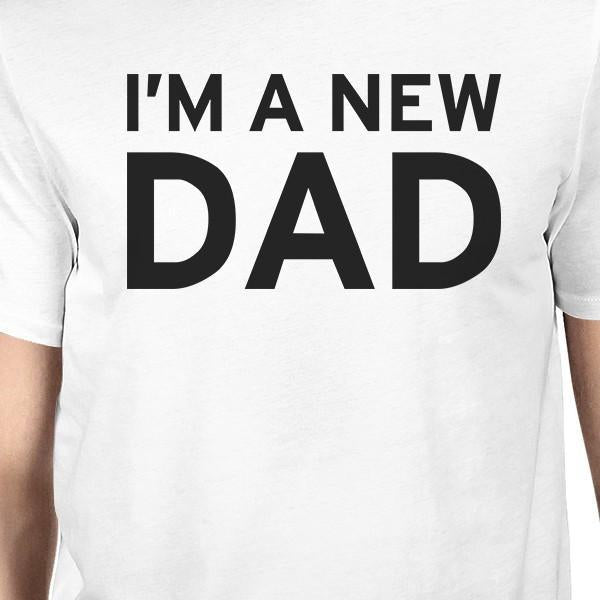 I'm A New Dad White Dad and Baby Bodysuit Unique Fathers Day Gifts