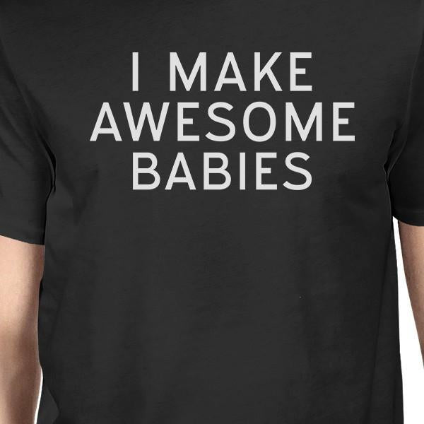 Awesome Babies Proof Dad and Baby Boy Matching Outfits Cute Bodysuit