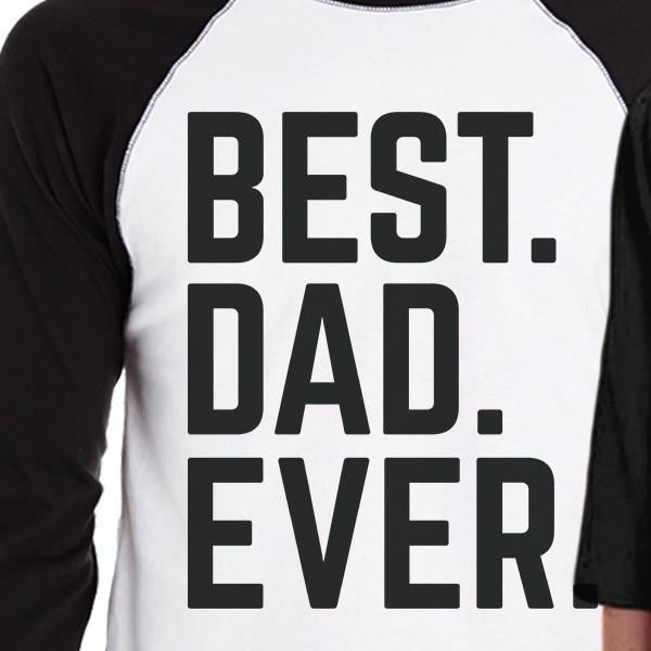 Best Dad And Kid Ever Baseball Tee Humorous Gifts For Baby Shower