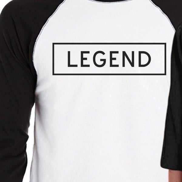 Legend Legacy 3/4 Sleeve Baseball T-Shirt Unique Baby Shower Gifts