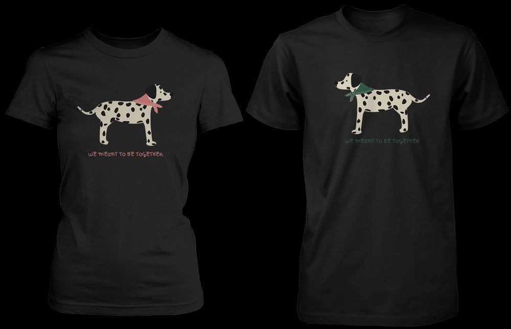 Dalmatian Dog Print Matching Couple Shirts (Set)