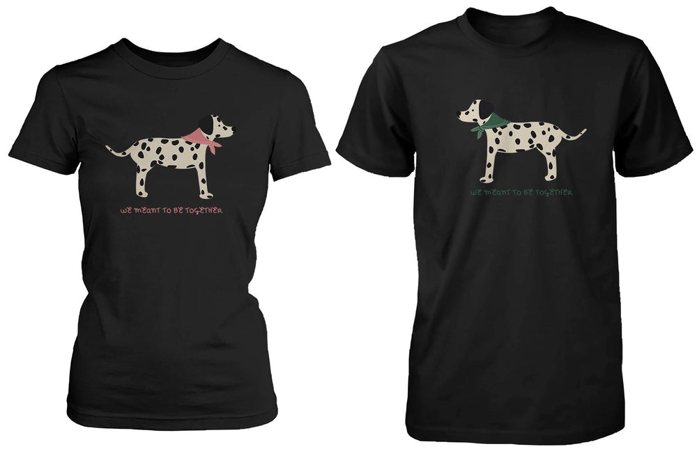 Dalmatian Dog Print Matching Couple Shirts (Set)