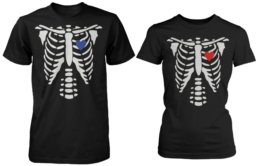 Skeleton Matching Couple Shirts (Set)