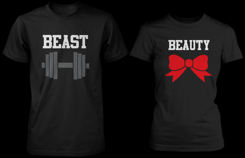 Beauty & Beast Matching Couple Shirts (Set)