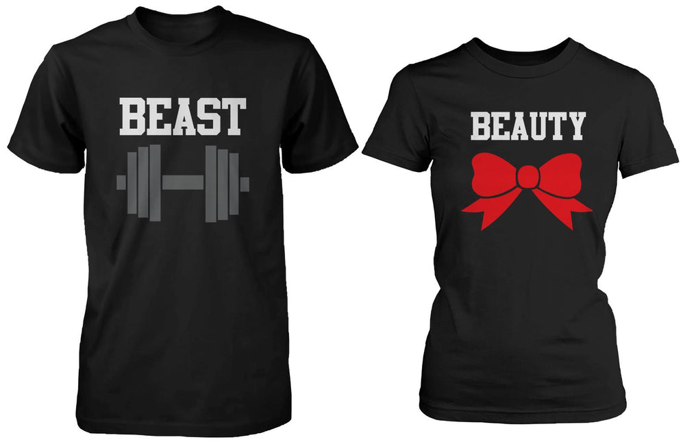 Beauty & Beast Matching Couple Shirts (Set)