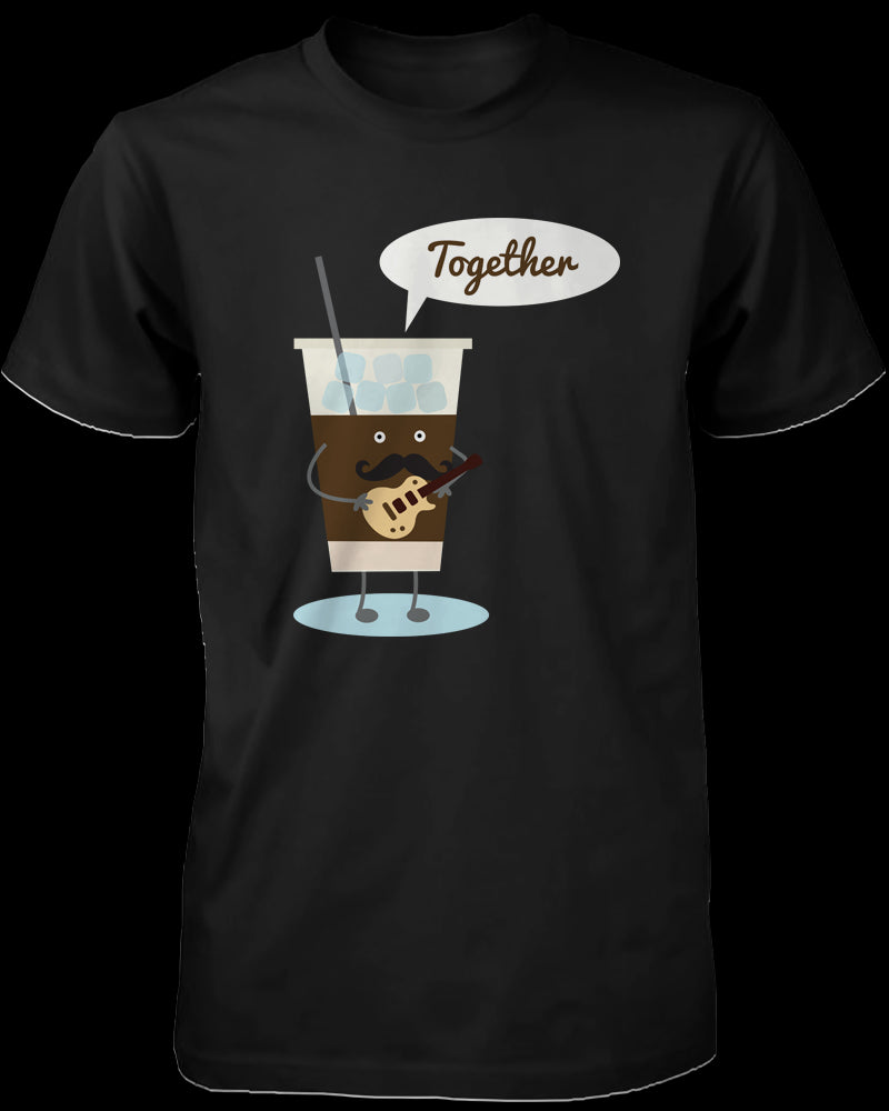 Ice Coffee & Cookie Together, We Are Perfect Matching Couple Shirts (his & hers Set)