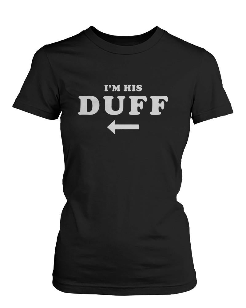 I am Duff Funny Design Printed Valentine's Matching Couple Shirts