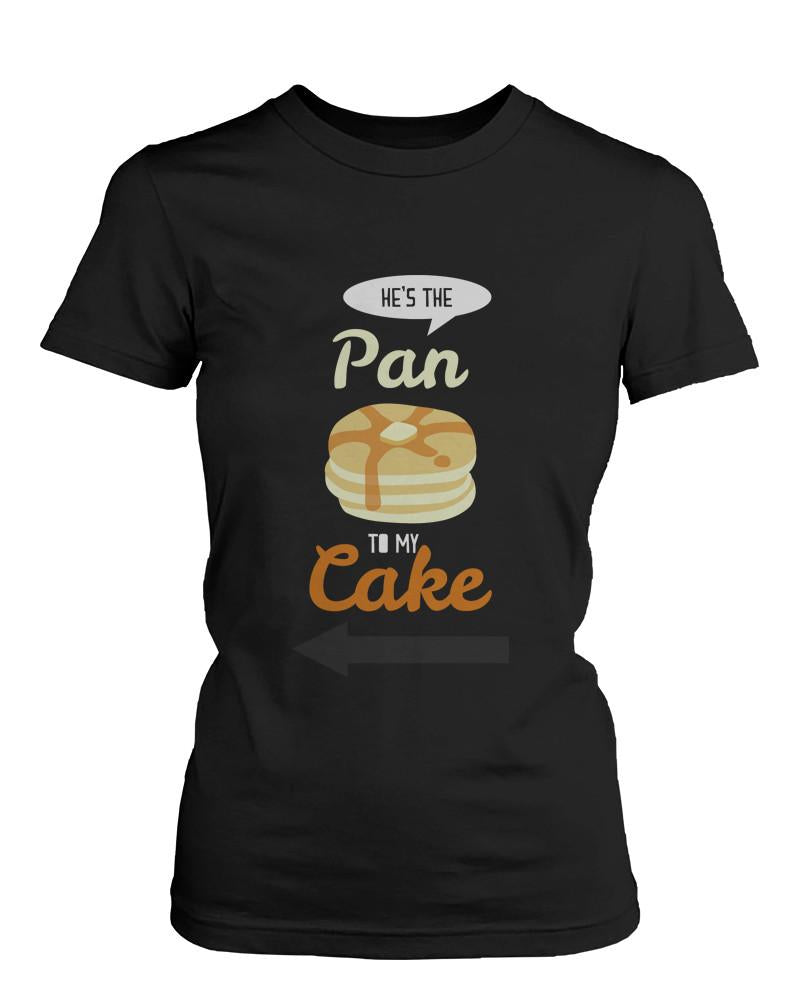 French Toast and Pancake Cute Couple Shirt His and Hers Funny Matching Tee