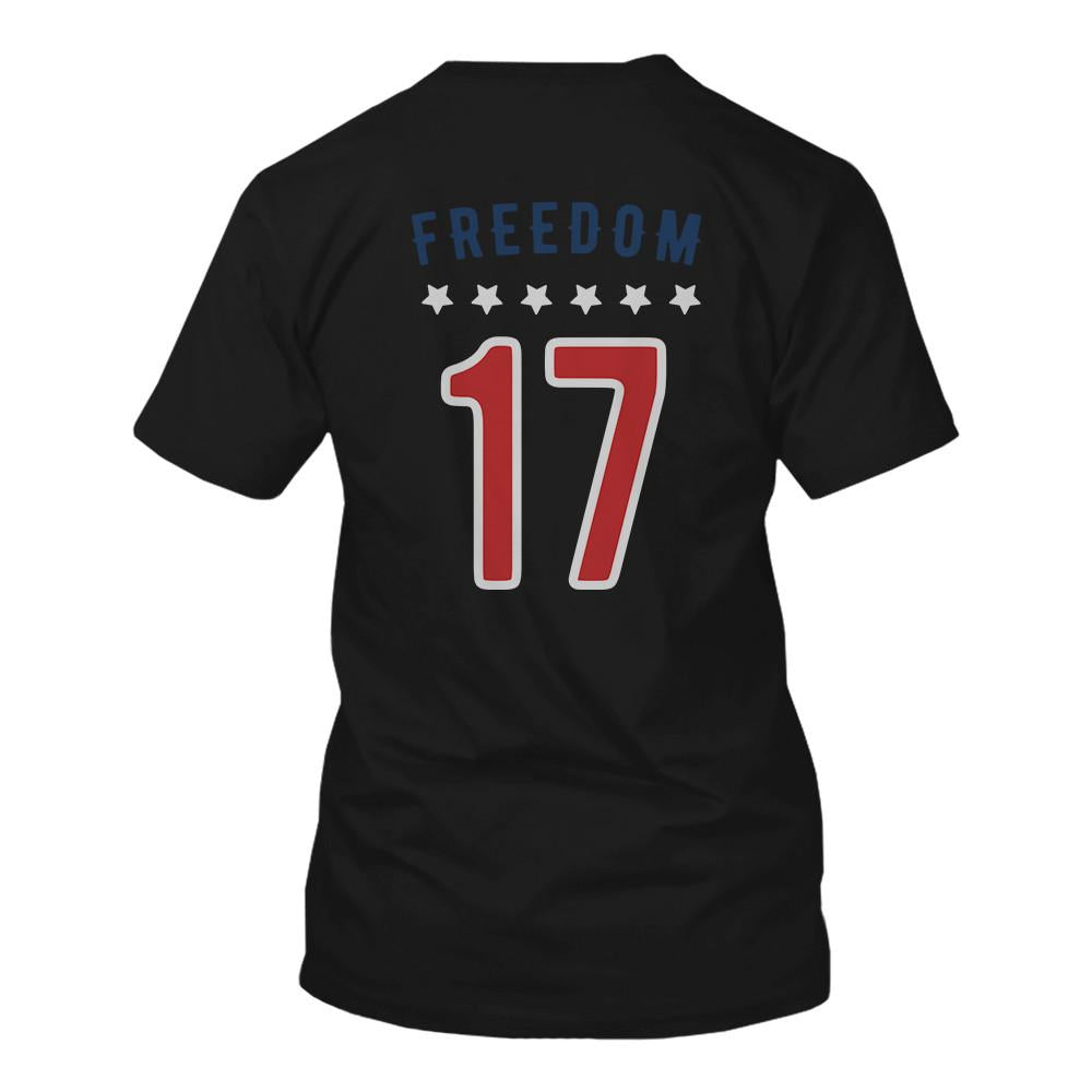 Freedom 1776 Couple Matching T-Shirt