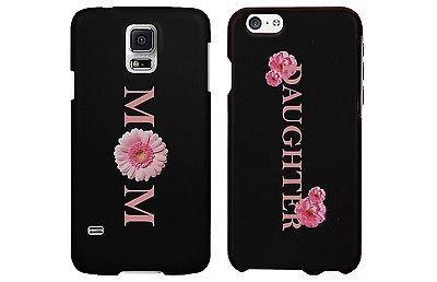 Mom And Daughter Flower Phone Case Great Gift Idea for Mothers Day