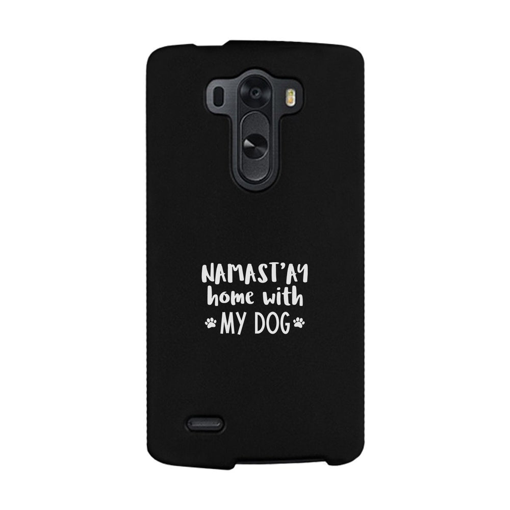 Namastay Home White Cute Phone Case Mothers Day Gift For Dog Mom