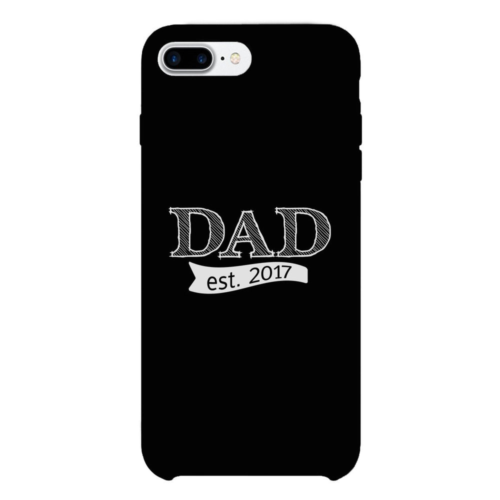 Dad Est 2017 Black iPhone 4 Case