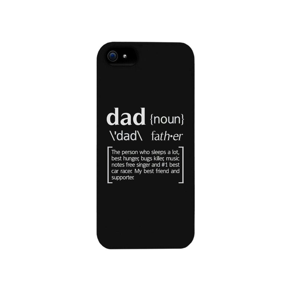 Dad Noun Black iPhone 4 Case