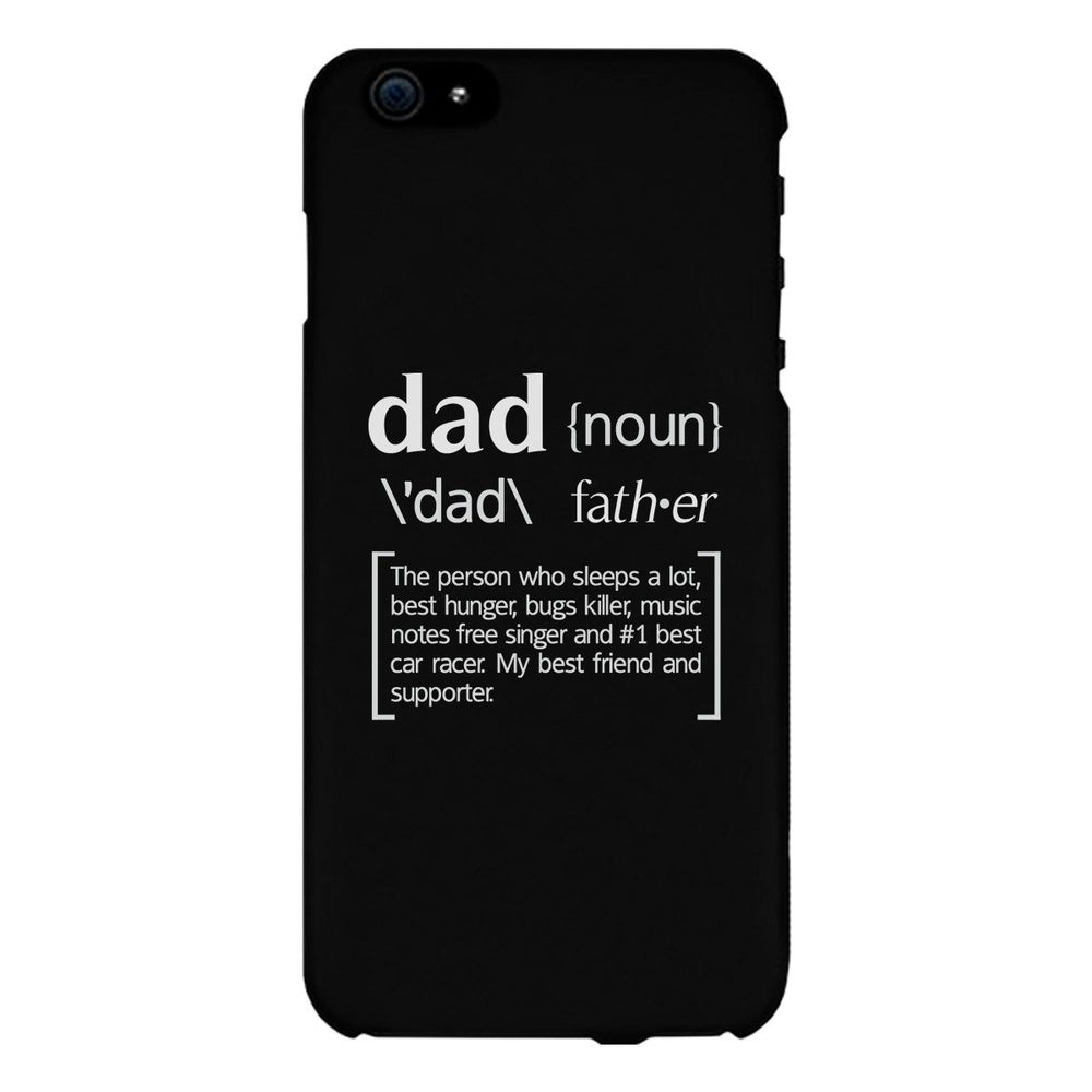 Dad Noun Black iPhone 4 Case