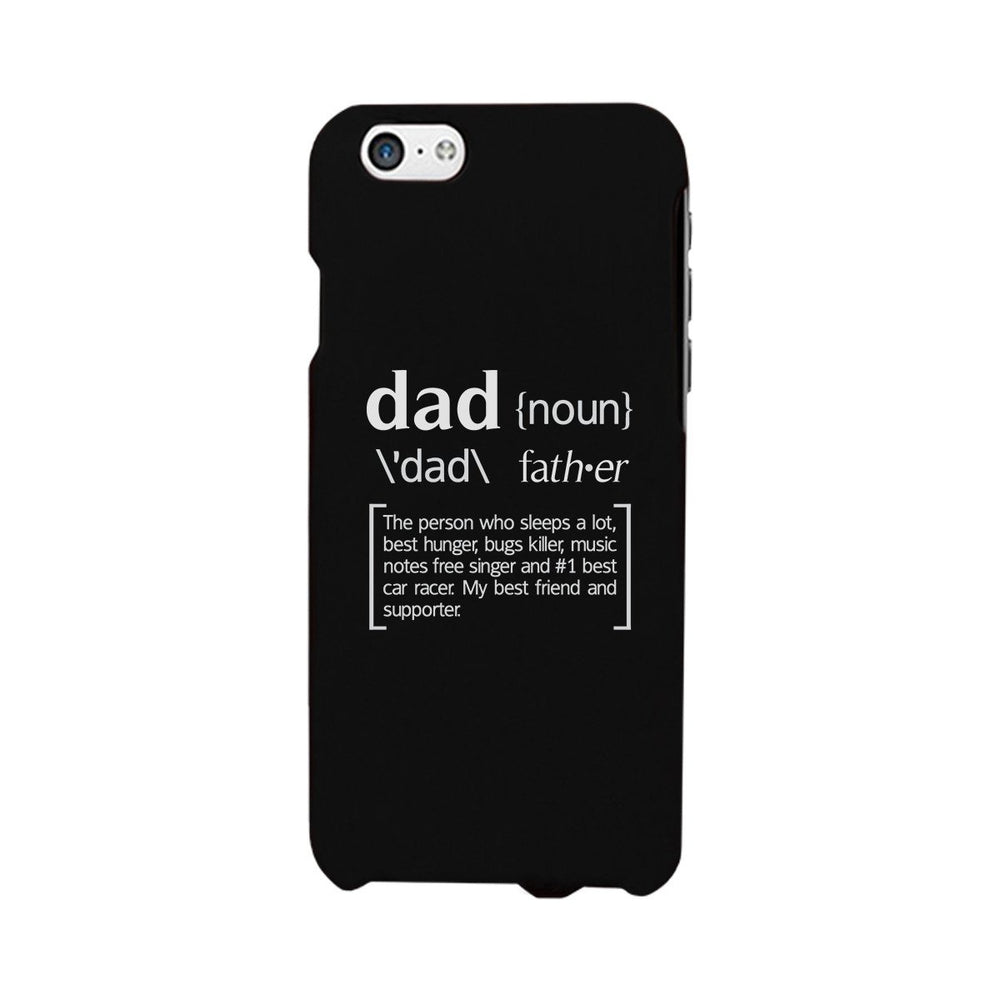 Dad Noun Black iPhone 4 Case