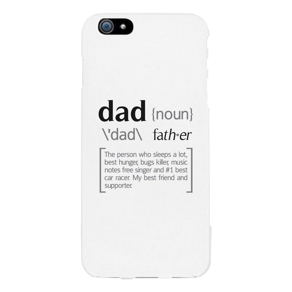 Dad Noun White iPhone 5 Case