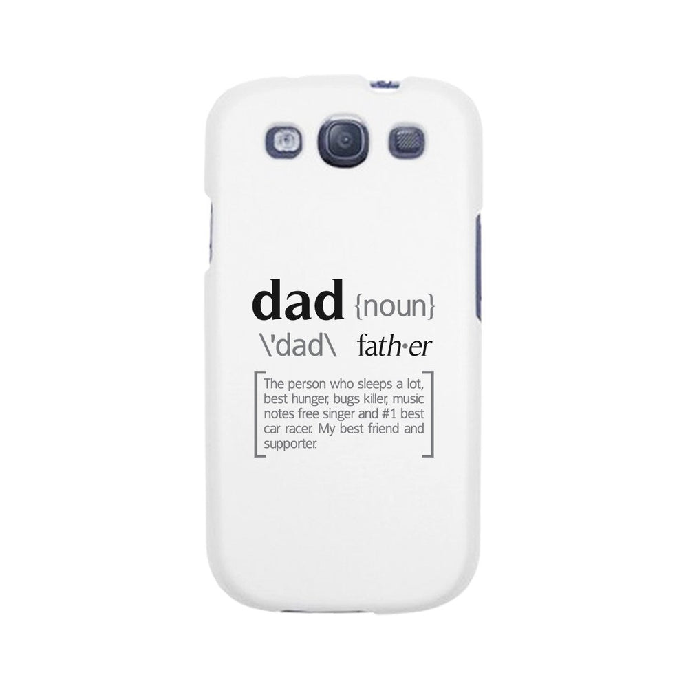 Dad Noun White iPhone 5 Case