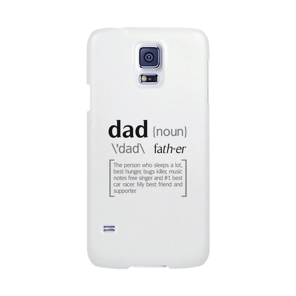 Dad Noun White iPhone 5 Case