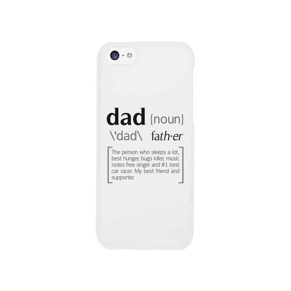 Dad Noun White iPhone 5 Case