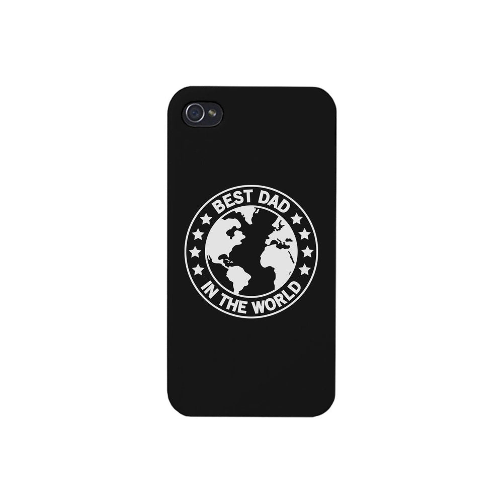 World Best Dad Black iPhone 4 Case