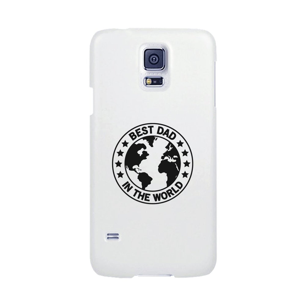 World Best Dad White iPhone 5 Case