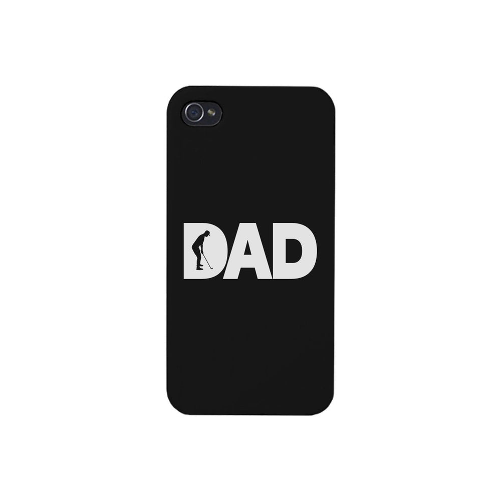 Dad Golf Black iPhone 4 Case