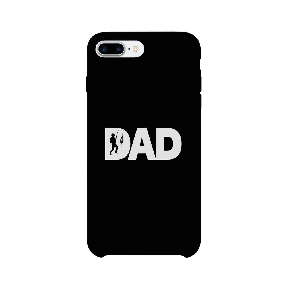 Dad Fish Black iPhone 4 Case