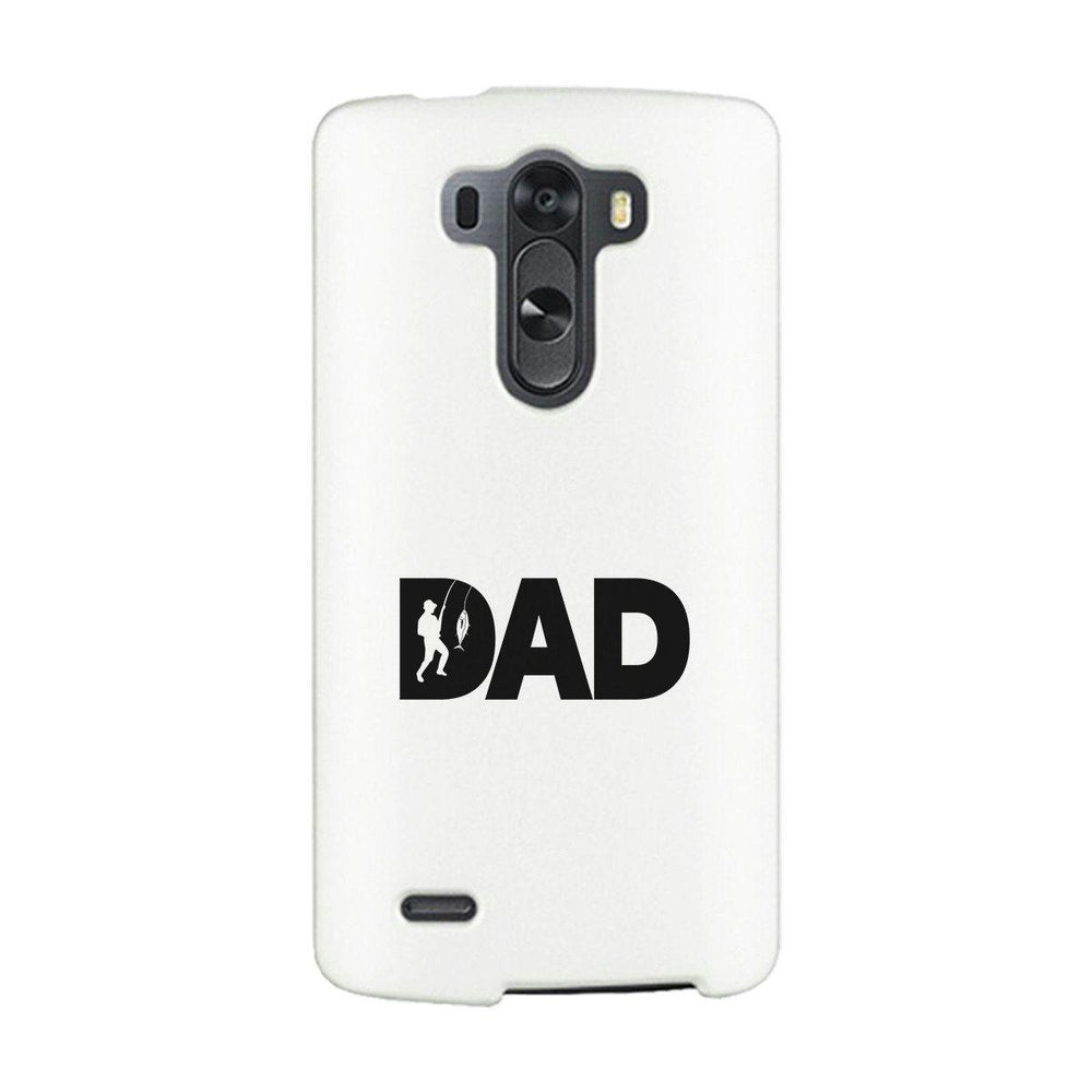 Dad Fish White iPhone 5 Case