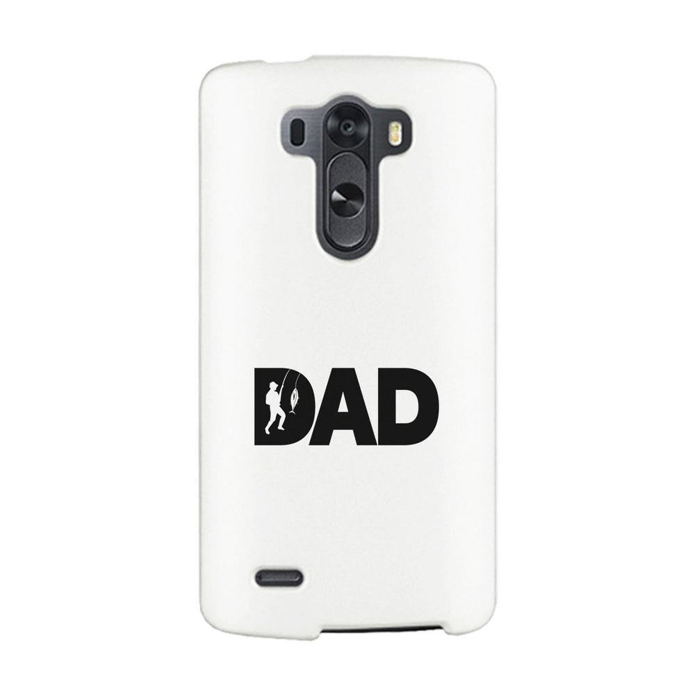 Dad Fish White iPhone 5 Case