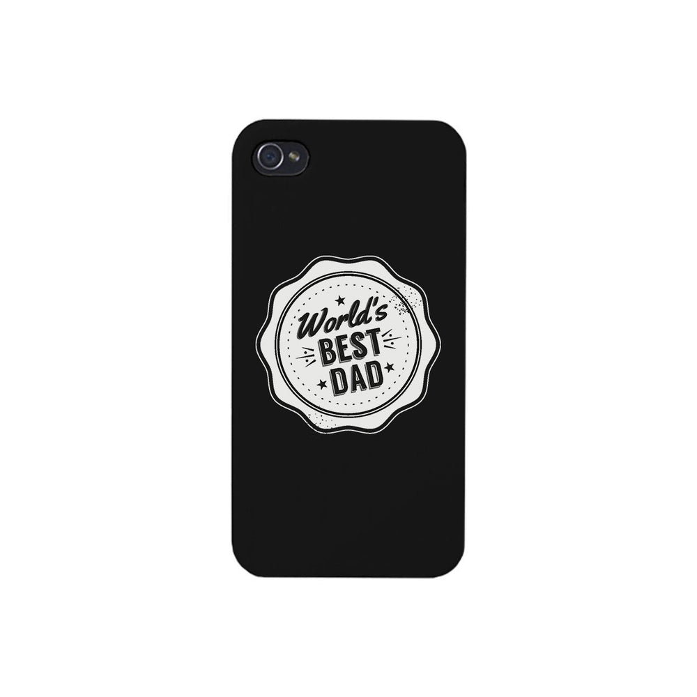 World's Best Dad Black Phone Case