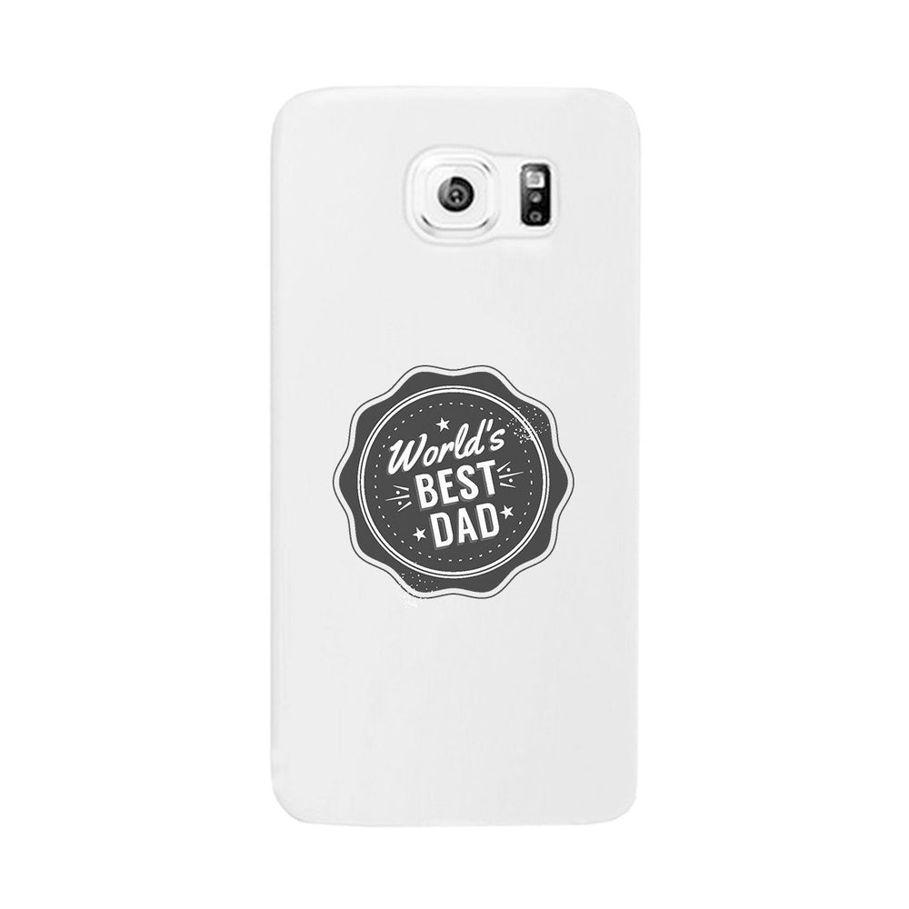 World's Best Dad White Phone Case
