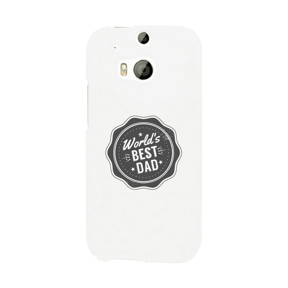 World's Best Dad White Phone Case