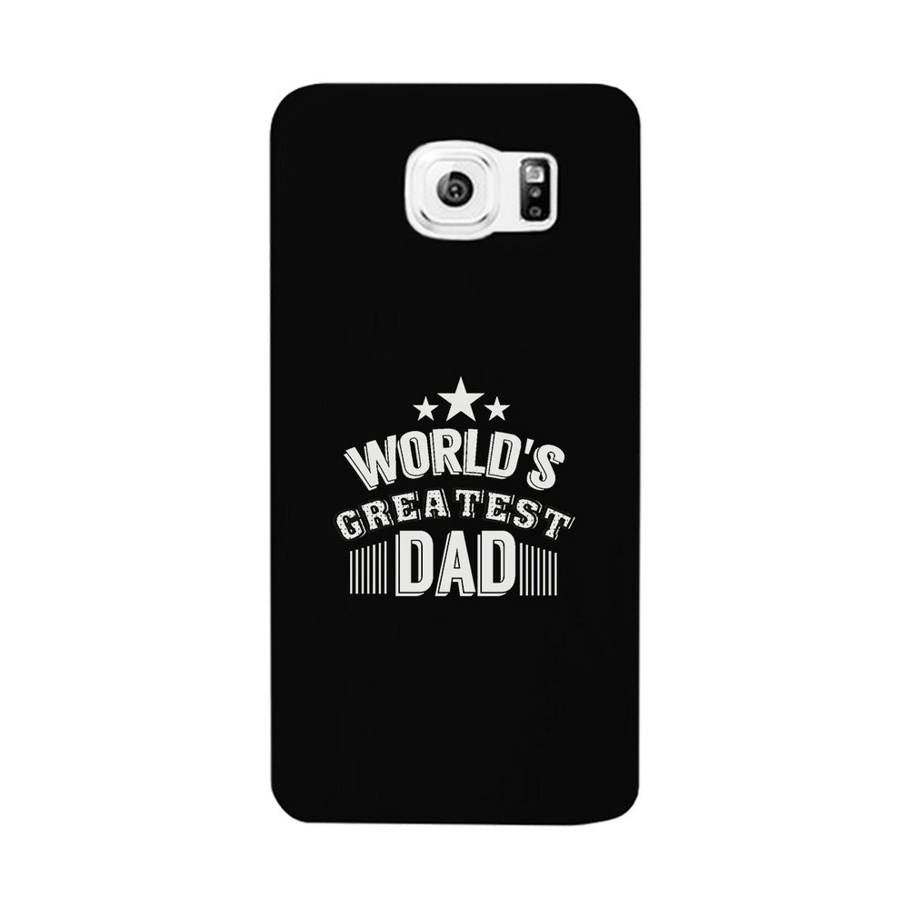 World's Greatest Dad Black Phone Case