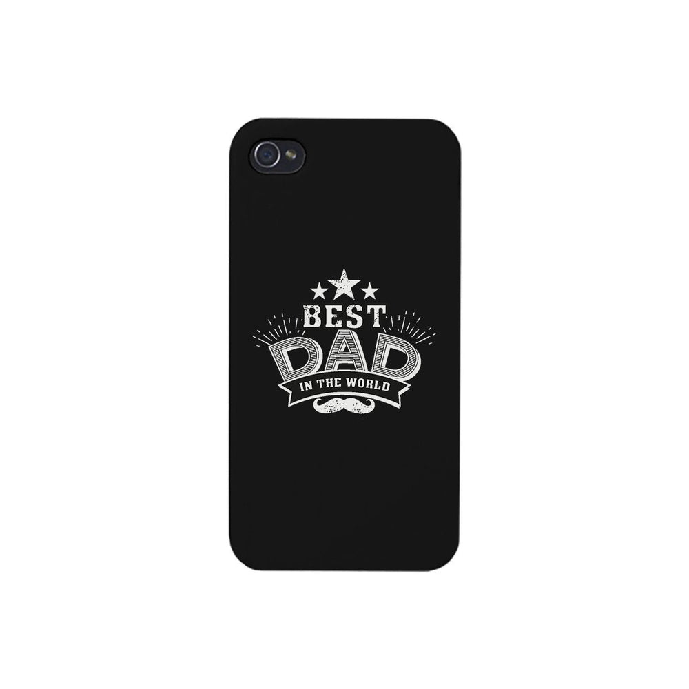 Best Dad In The World Black Phone Case
